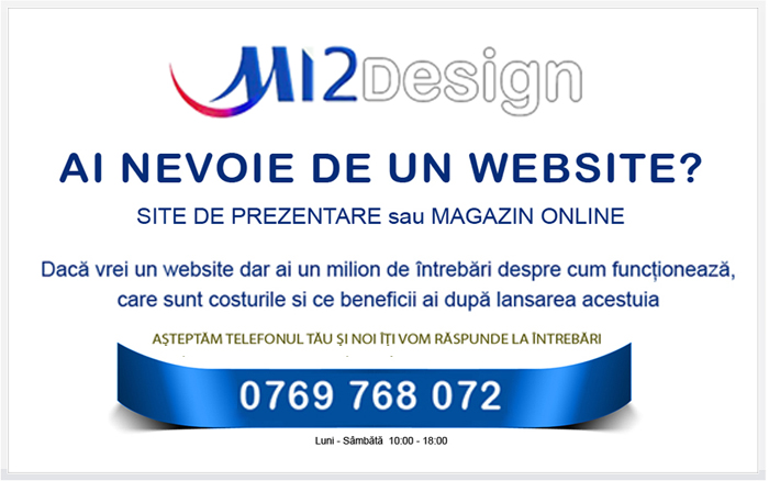 Mi2Design Agency - Romania Website Design Marian Iordachioiaa